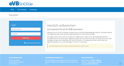 Desktop Screenshot of evbshop.de